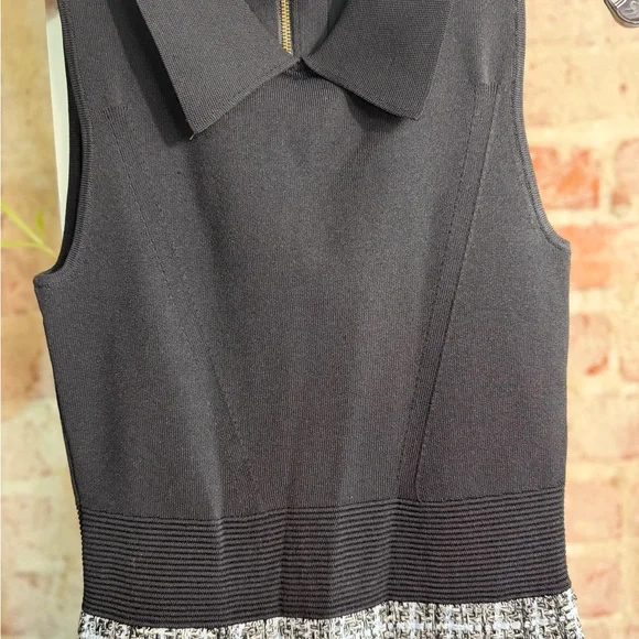 Ted Baker London Black and White Mini Dress - Picture 5 of 16